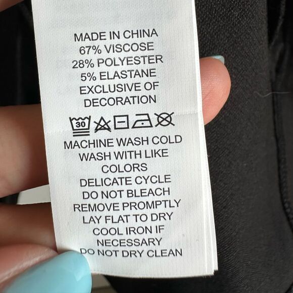 NWT KATE SPADE BROOME STREET size L Bell Sleeve Ponte Dress mini black flare - Picture 4 of 10